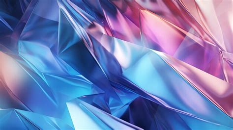 Premium AI Image Abstract Faceted Background