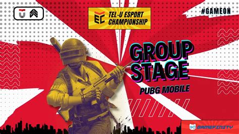 Tel U Esport Championship 2023 PUBGM BABAK PENYISIHAN GROUP B YouTube