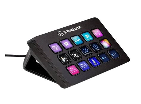 Ripley Elgato Teclado Stream Deck Mk Con Teclas Lcd Black