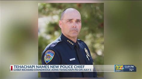 Tehachapi Names New Police Chief Youtube