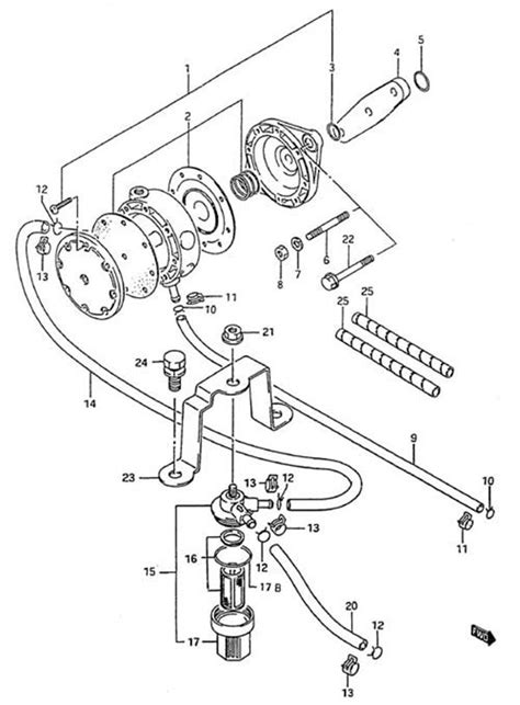 Suzuki Outboard Water Flow Diagram