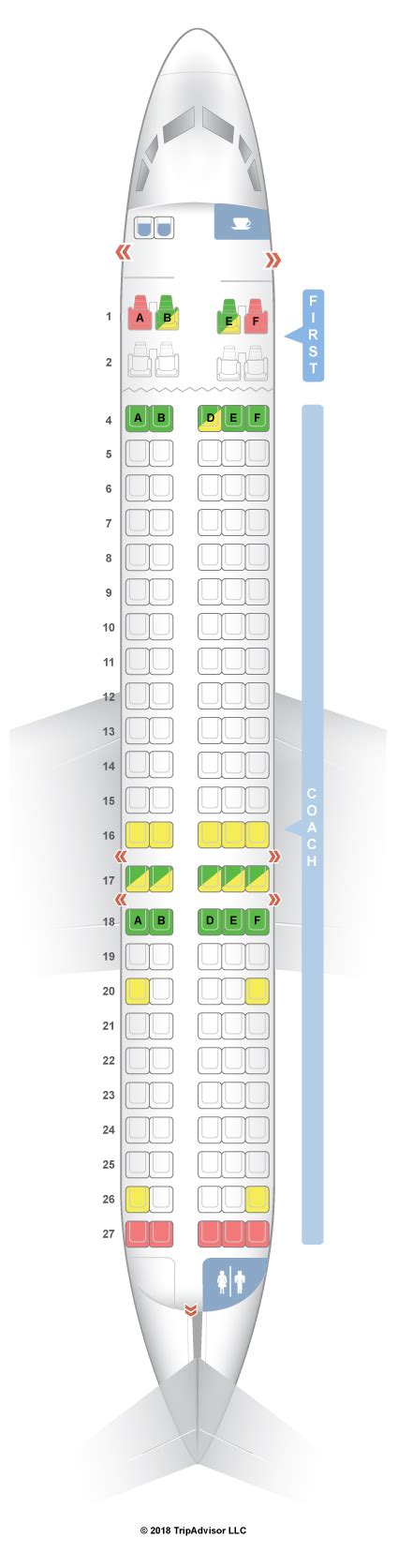 Hawaiian Airlines Boeing 717 Seat Map