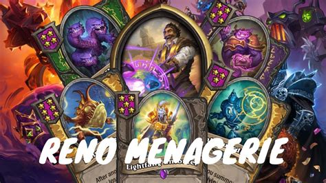 Reno Menagerie Dream Build Hearthstone Battlegrounds Youtube