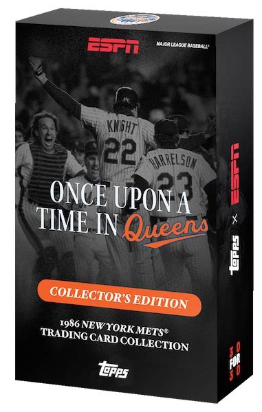 2021 Topps Once Upon A Time In Queens Checklist Info Boxes