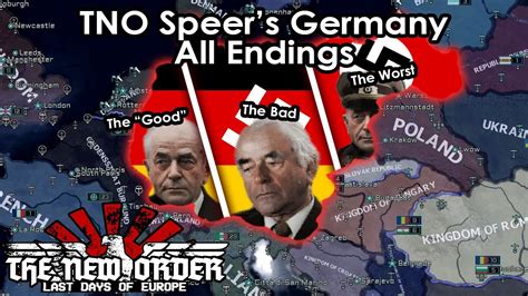 TNO Speer S Germany Timelapse All Endings YouTube