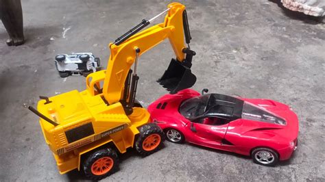 jcb luxury red car jcb takkar full masti video youtube