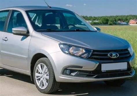 Бампер передний Лада Гранта ФЛ (Lada Granta FL) 610-РИСЛИНГ-СЕРЕБРИСТЫЙ ...