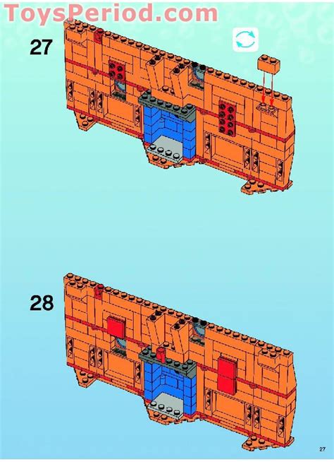 LEGO 3834 Good Neighbors At Bikini Bottom Instructions And Parts List