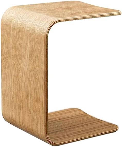 Amazon YUMEIGE Tables U Shaped Side Table Natural Edge End Table