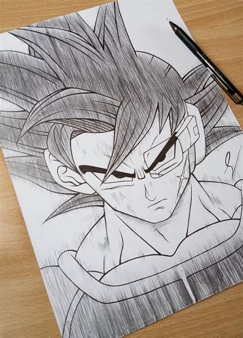 How To Draw Bardock