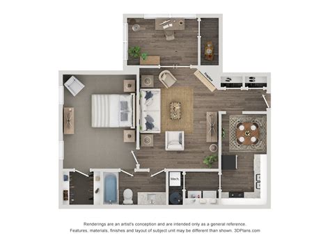 Floor Plans of Waterford Place in Greensboro, NC