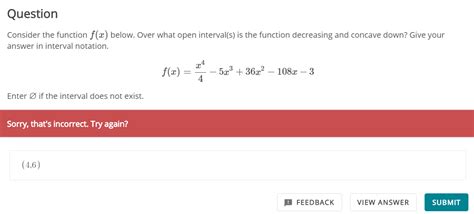 Solved Question Consider The Function F X Below Over What Chegg