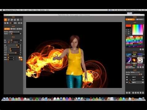 The Flame Painter Pro Application Can Be Used To Create Flames Across