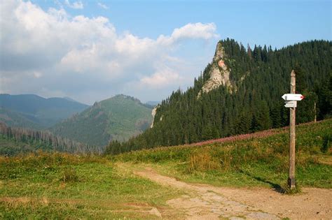 Przys Op Mi Tusi Widok Na Zadni Kopk I Zawiesist Turni