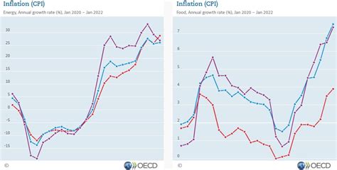 Inflation In The OECD Area Continues To Surge Reaching 7 2 In January