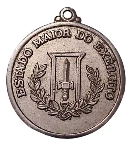 Medalha Militar Antiga Estado Maior Do Ex Rcito P Cole O