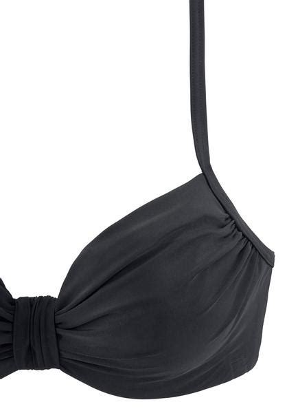 Lascana B Gel Bikini Saphir Schwarz Cup B