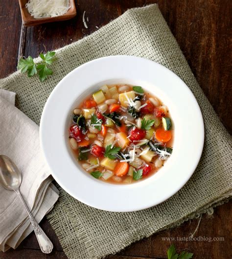 Sunday Soup Italian Minestrone Tastefood