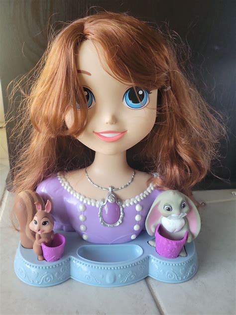 Disney Junior Sofia The First Princess Talks Singing Styling Head Brush