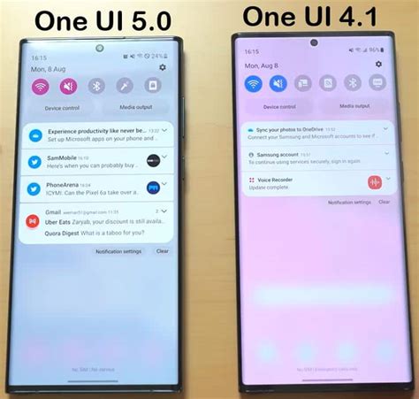 Samsung One Ui Vs One Ui Comparison And Review