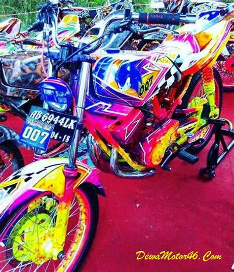 Modifikasi Motor Rx King Full Airbrush Terbaru 2016