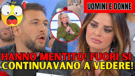 UOMINI E DONNE ROBERTA E ALESSANDRO HANNO MENTITO A TUTTI NON SI