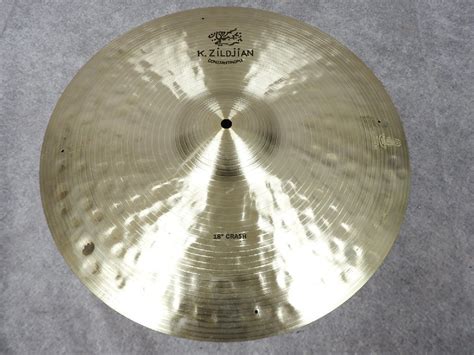 【傷や汚れあり】〇【神殿店】k Zildjian ジルジャン Constantinople 18 Crash クラッシュシンバル 〇中古〇の