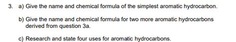 Solved a) ﻿Give the name and chemical formula of the | Chegg.com