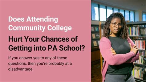 Does Attending Community College Hurt Your Chances Of Getting Into Pa