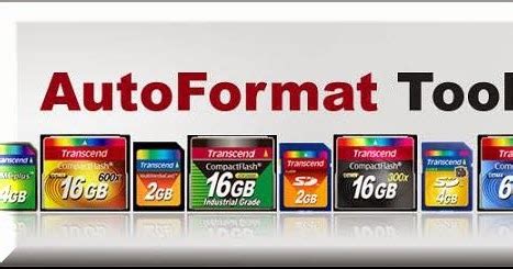 Format Corrupted Transcend Memory cards SD,MMC,CF with Transcend Auto ...