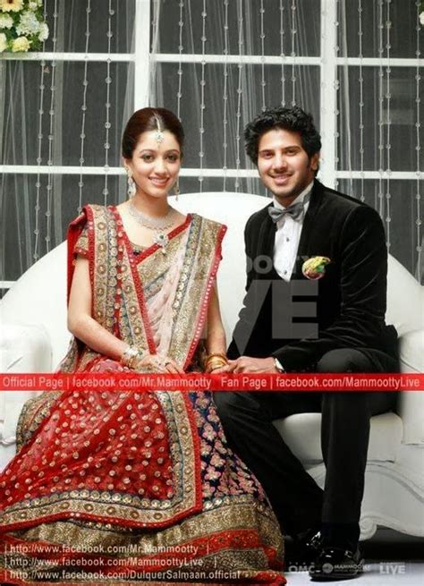 Celebrity Marriage Dulquer Salmaanmammootty Son Amal Sufiya