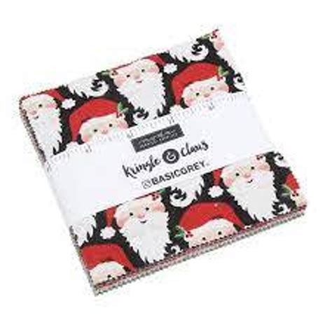 Kringle And Claus Moda Charm Pack 42 Five Inch Squares Out Of Print