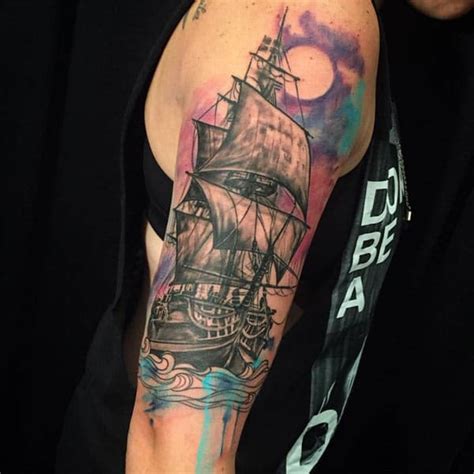 Sleeve tattoos - Best Watercolor sleeve tattoos for men