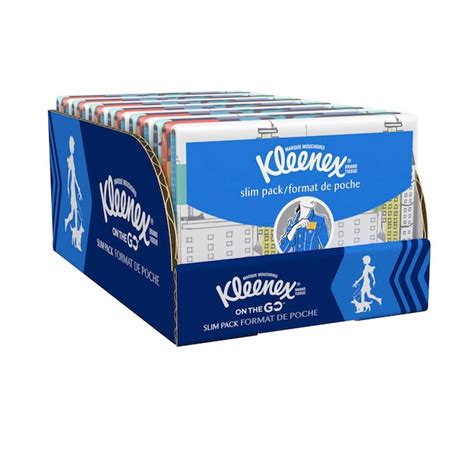 Kleenex 3 Pack Facial Tissue 10 Count 35533 At