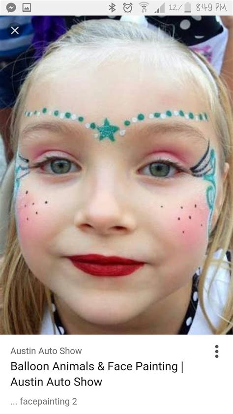 Pintura Facial Girl Face Painting Face Painting Mermaid Face Paint