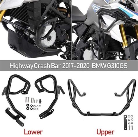 Ultrasupplier Motorcycle Highway Crash Bars Upper Lower Engine Guard