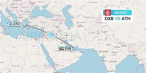 EK4951 Flight Status Emirates Dubai To Athens UAE4951