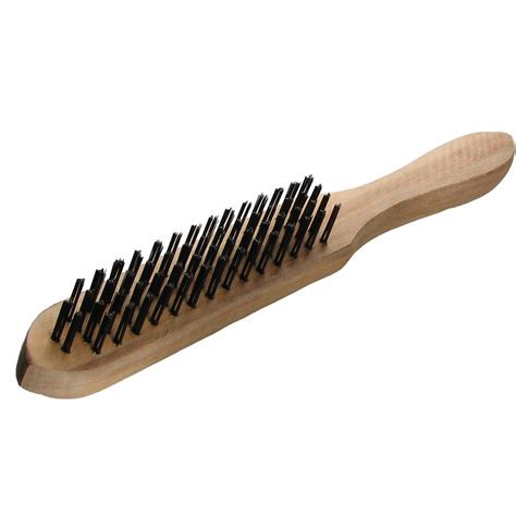 Wire Brush Stainless Steel 3 Row