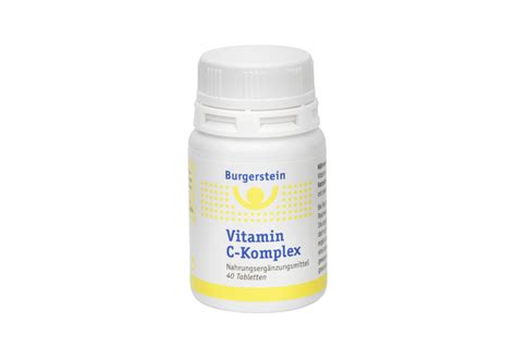 Burgerstein Vitamin C Komplex Tabletten Apotheke Zur Universit T Wien