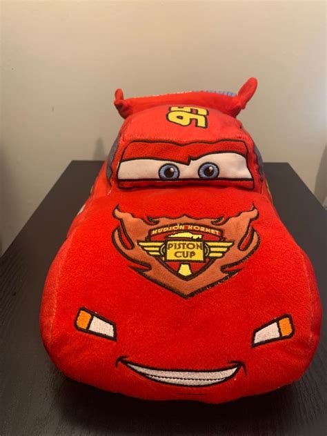 Cars 2 ~ Lightning McQueen~ Pixar Authentic Disney Store|Plush | eBay ...