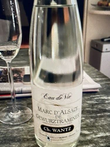 Ch Wantz Eau de Vie Marc d Alsace de Gewürztraminer Vivino US