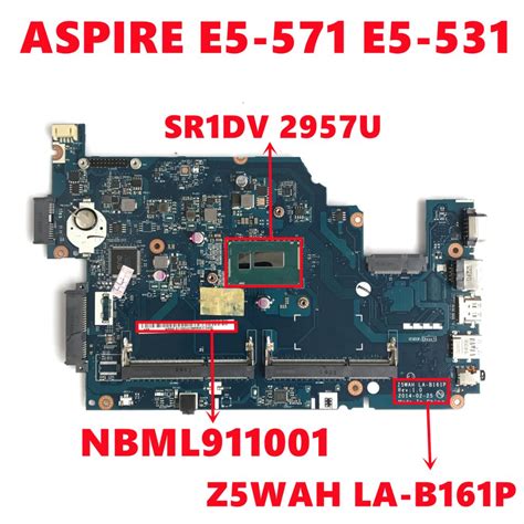 NBMS211002 Mainboard For Acer Aspire ES1 711 ES1 711G Laptop