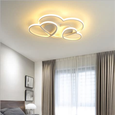 Plafonnier Led Moderne Minimaliste Nordique Lampes Chaudes Et