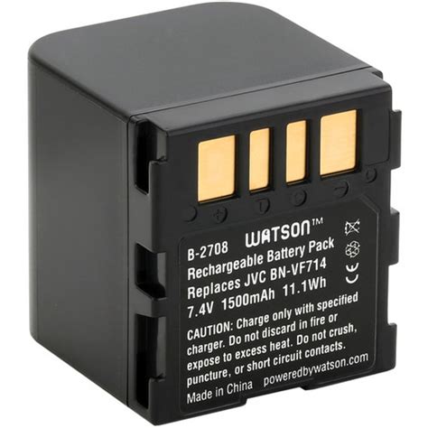 Watson Bn Vf Lithium Ion Battery Pack V Mah B