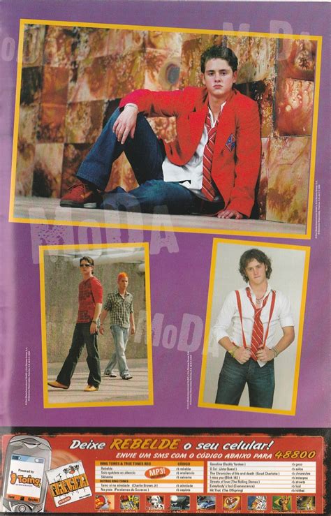 Revista Mania Extra Rebelde Oficial Nº 1 mania extra rebelde 1 011