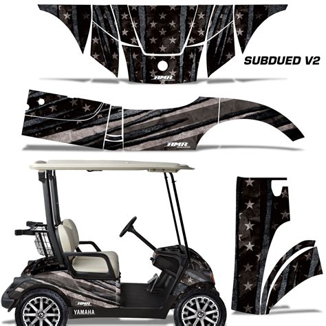 Yamaha Golf Cart Graphic Kit 2007 2016