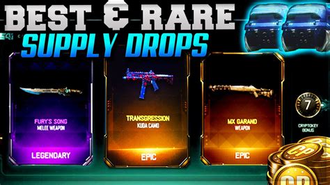 INSANE BLACK OPS 3 SUPPLY DROP OPENING COD BO3 RARE WEAPONS CALL OF