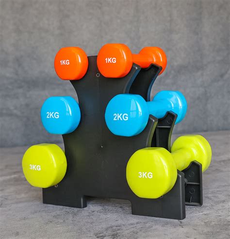 Neoprene Coated Dumbbell Hand Weight Set DBN015 SmartFit