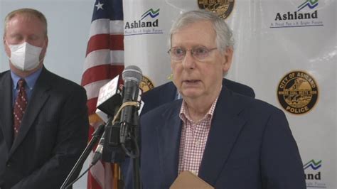 Sen. Mitch McConnell talks substance abuse and COVID-19 relief in Ashland