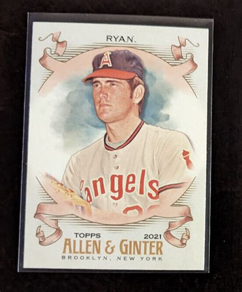 Topps Allen And Ginter Nolan Ryan Angels Ebay